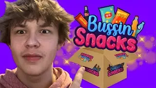Bussin Snacks Mystery Snack Box Taste Test!