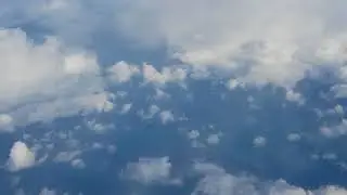 Wind turbines - North Sea Wind Power Hub from airplane