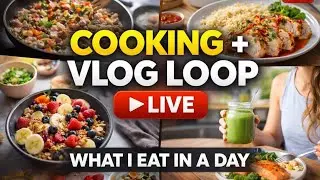 Daily Food Routine l Cooking🍳👩&zwj;🍳 + Mini Vlog LIVE😋😍