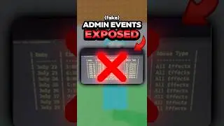 Поддельные админ-события РАСКРЫТЫ в Roblox. Укради мозговую гниль! #roblox