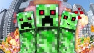 НЯША КРИПЕР - Майнкрафт Клип | Песня Minecraft Parody Song of PSY's Daddy на русском RUS 13+