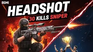 Sniper OP! BGMI 2v2 TDM Me 30 Kills & WIN #BGMI#BGMI2v2#TDMRoomMatch#BGMItdm#30Kills#BGMIWin