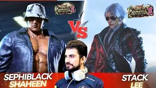 T8 💪 sephiblack (shaheen)  vs stack  (lee) 💪 Tekken 8 High Level Gameplay