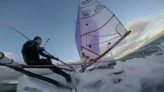 Musto Skiff how not to: Gnarly waves