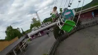 Kettenkarussell „Wellenflieger“ | Fahrtabbruch | Fort Fun Abenteuerland | Onride POV 4K 2024