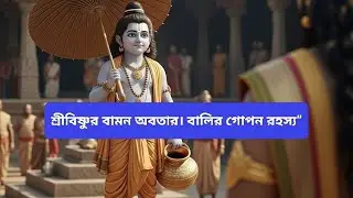 শ্রীবিষ্ণুর বামন অবতার &ndash; অসুর বালির গোপন রহস্য&rdquo;  Bamon Avatar l Ashsur Balir gopon Rahasya l 