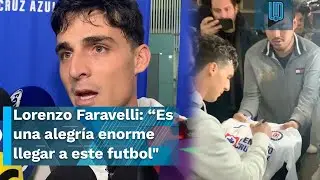 Lorenzo Faravelli ilusionado por vestir la playera de Cruz Azul I &iexcl;Lleg&oacute; el quinto refuerzo!