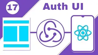 #17 Authentication Component in React Native | React Native and Redux toolkit tutorial in Hindi