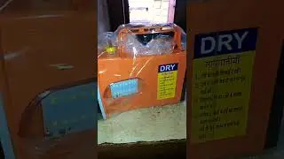 rechargeable torch ,led torch #battry, #kisan,6w big akume torch 2light 8-10 gante working torch dry