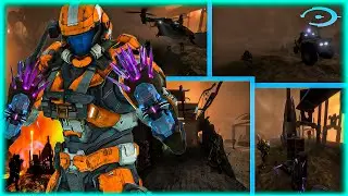 Halo Reach: Polished Overhaul Lone Wolf Hill Firefight
