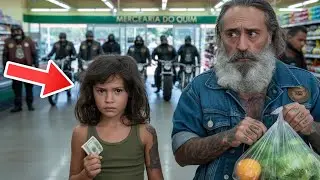 Garotinha Paga as Compras de um Idoso — Horas Depois, 500 Motoqueiros Chegam à Sua Casa