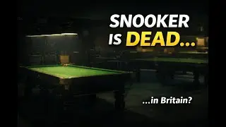 Snooker is dying...