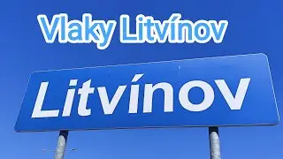 Vlaky Litvínov a Litvínov město 30.6.2025