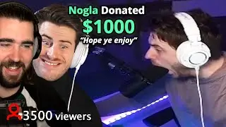 Nogla Trolls Terroriser with Donations | Nogla & Terroriser REACT!