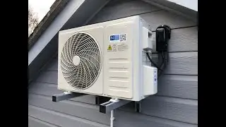 Utility room air conditioning installation
