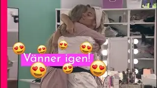 H&auml;r blir Sandra och Agnes v&auml;nner igen I Love Island Sverige 2018