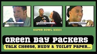 Superbowl 32: Green Bay Packers Brett Favre, Eugene Robinson & Reggie White Talk Cheese, Rudy & More