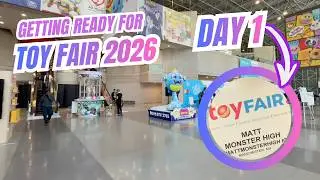 TOY FAIR 2026 - GET READY WITH ME! - DAY 1