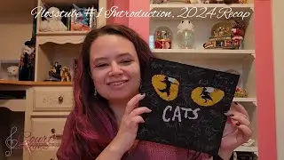Flosstube #1 Introduction, 2024 Recap: Cross stitch, Crochet, Books