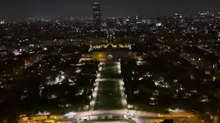 Eiffel Tower view from 120 meters.
