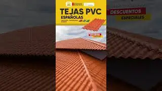 Teja Espa&ntilde;ola PVC - Variedad de colores