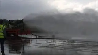Bennett Technology - Large Jet Powered Water Spray Test