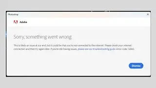 Как исправить код ошибки Adobe 12065?