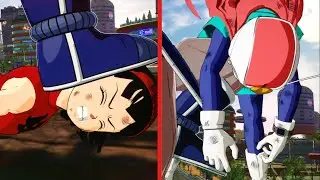 Dragon Ball Sparking! Zero: Turles and Raditz Vs Videl