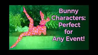 Bunny Characters Perfect for Any Event! #entertainment #eventplanning #easter
