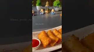 Recipe of Bread Pizza pocket #viral #recipe #shorts