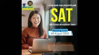 SAT Regular Batch August 2025