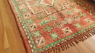 Vintage Moroccan Rug 