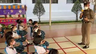 การซักซ้อมแผนเผชิญเหตุร้ายในโรงเรียน - โรงเรียนสารสาสน์วิเทศธนบุรี