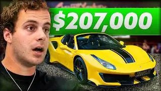 We Bought a Ferrari Spider for $207,000 at Auction!?! | Barrett-Jackson Day 3 Vlog