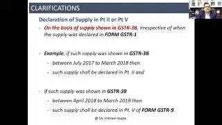 Clarification on Filing of  GSTR-9 - CBIC Press Release dated 04-06-2019