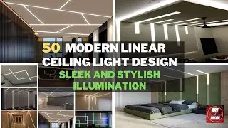 Modern Linear Ceiling Light Design Sleek and Stylish Illumination