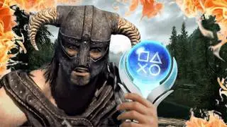 PLATINO del SKYRIM 🐲  en la MITAD de HORAS 😱  | Gu&iacute;a completita!