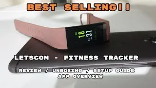 This BEST SELLING!! Fitness Tracker Affordable Price - The LETSCOM Fitness Tracker Colour HR