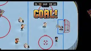 Breakaway Goal on Pro Difficulty in Super Blood Hockey (Nintendo Switch)