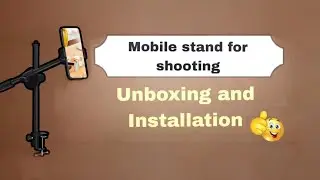 Best Vedio shooting mobile stand| mobile stand for artists| #mobilestand #vedioshoot #onlinefinds