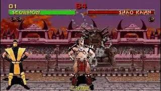 MK2: Scorpion vs. Shao Kahn - El Cardenal Retro Gamer