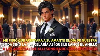 Me Pidió que Aceptara a su AMANTE o sino Cancelaría la BODA Así que le Tiré el Anillo y me Marché
