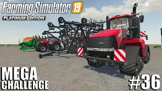 MEGA Equipment Challenge 2.0 | Nebraska Map | Timelapse #36 | FS19 | Farming Simulator 19
