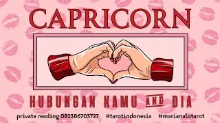CAPRICORN 🍸 TERNYATA KETIKA KAMU DIAM DIA MEMIKIRKANMU JUGA 🍸ari tarot #tarotindonesia 