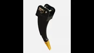 Ripper tooth attachment in use