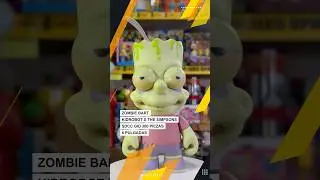 #shorts Kidrobot x The Simpson Bart Zombie #kidrobot #toys #review #coleccionsimpson #thesimpsons