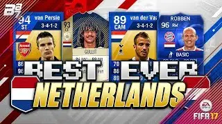 BEST EVER NETHERLANDS TEAM ON FIFA! w/ TOTY ROBBEN AND ICON GULLIT! FIFA ULTIMATE TEAM