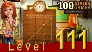 JOGO ESCAPE FROM SCHOOL - 100 DOORS GAMES | 100 PORTAS LEVEL 111 PASSO A PASSO | LVL 111 WALKTHROUGH