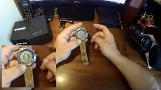 Spovan MG01. Барометр, термометр, компас и т.д. Отличные часы рыбакам и грибникам!
