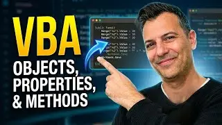 VBA Objects Properties and Methods Explained with VBA Examples using Excel 2019